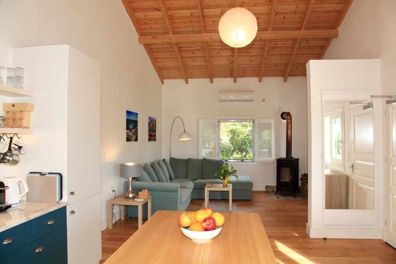 Blue Sky Cottage, Kanouli Beach Halikounas Ngoại thất bức ảnh