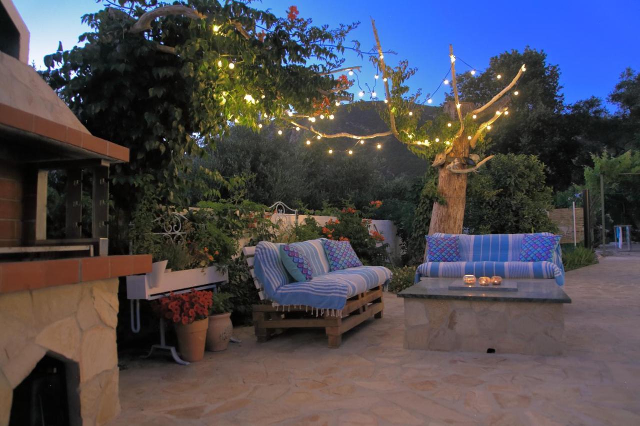 Blue Sky Cottage, Kanouli Beach Halikounas Ngoại thất bức ảnh